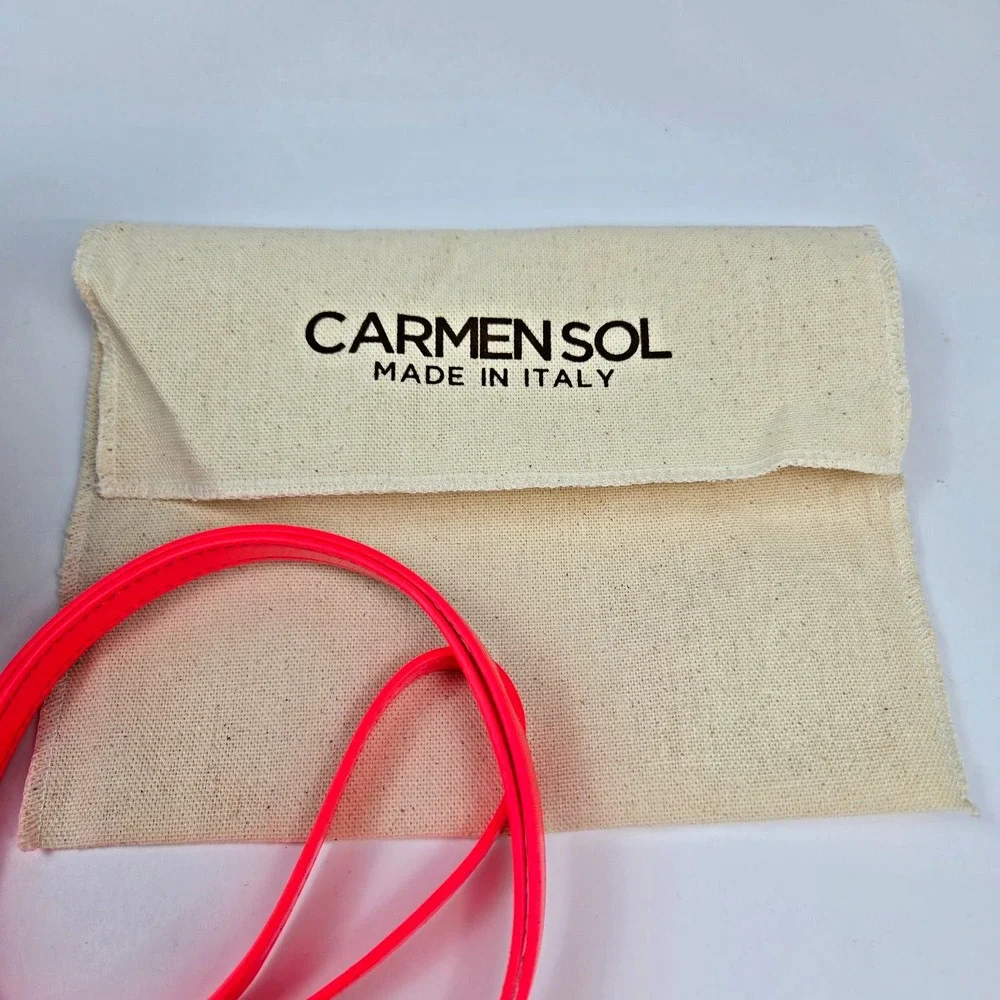 Carmensol Tommy Airpod Pro/Pro2 Case Handmade Made in Italy Pink ‎ Vegan Leather